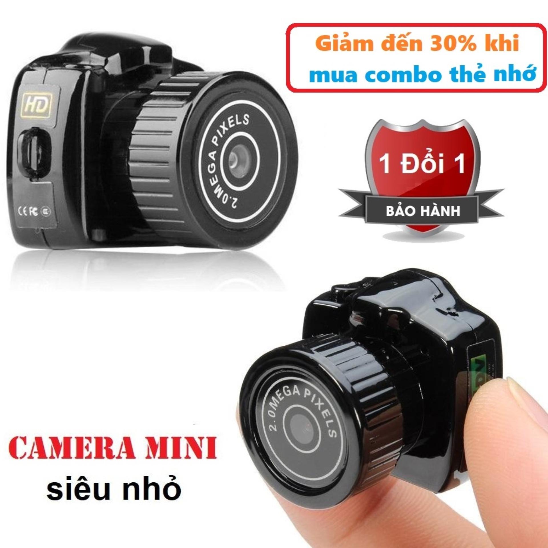 Camera Mini Y2000 siêu nhỏ quay phim chụp ảnh chất lượng cao