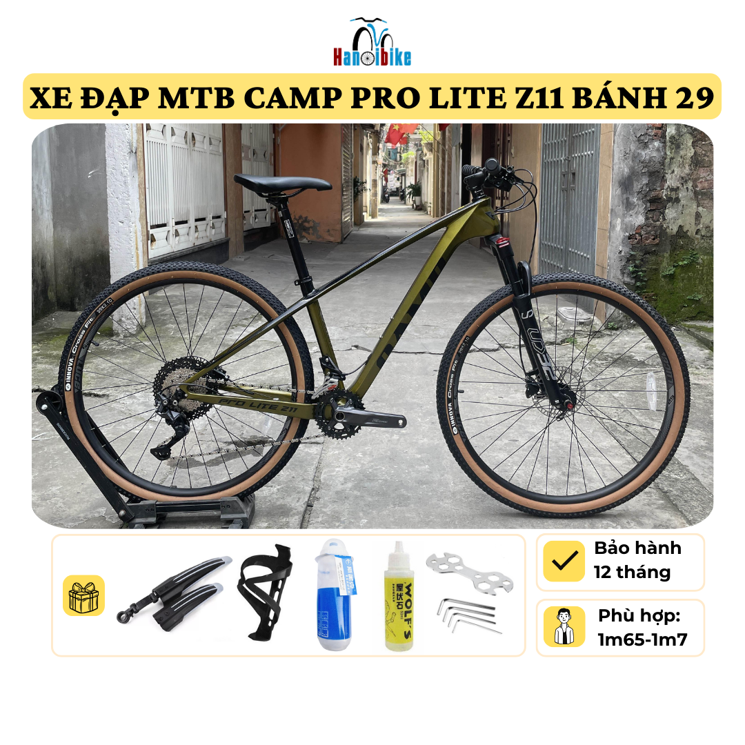 Xe đạp thể thao MTB CAMP PRO LITE Z11 Xe đạp địa hình MTB leo núi bánh 29 inch