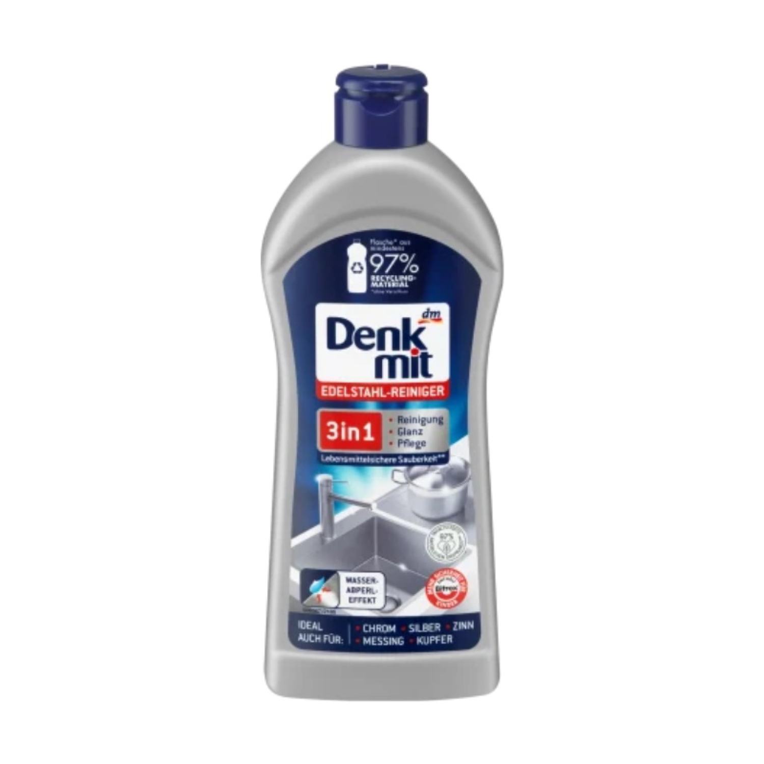 Dung dịch vệ sinh tẩy rửa inox denkmit 3 in 1 hàng nhập khẩu đức