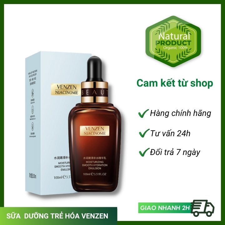 Sữa dưỡng trẻ hóa da Venzen Moisturizing Smooth Hydration Emulsion