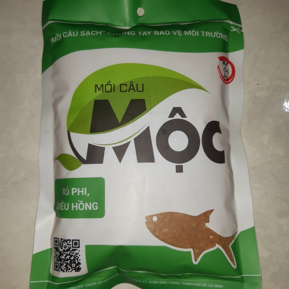 Mồi câu mộc - câu rô phi - diêu hồng