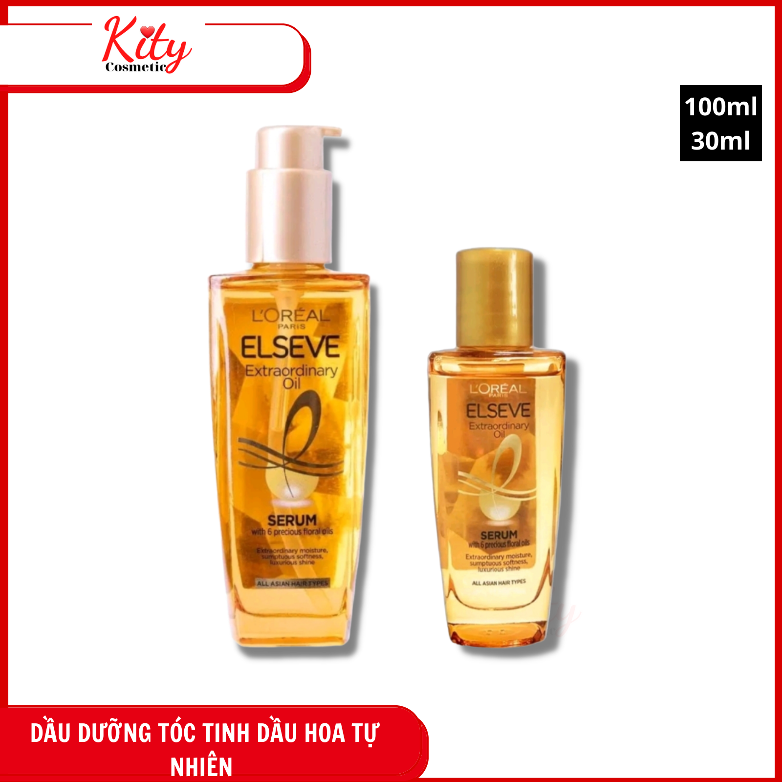 Dầu Dưỡng Tóc LOreal Elseve Extraordinary Oil  Mint Cosmetics  Save The  Best For You