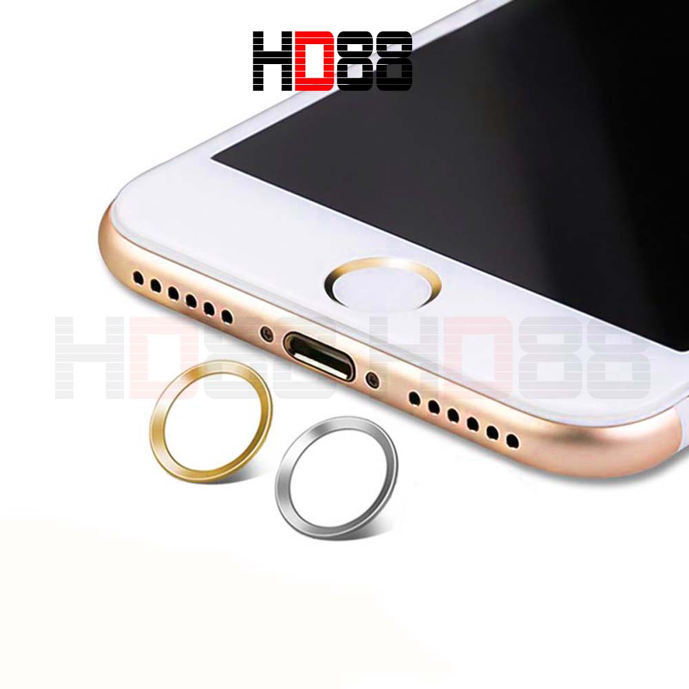Miếng dán nút home cảm ứng vân tay cho iPhone xinh - HD88