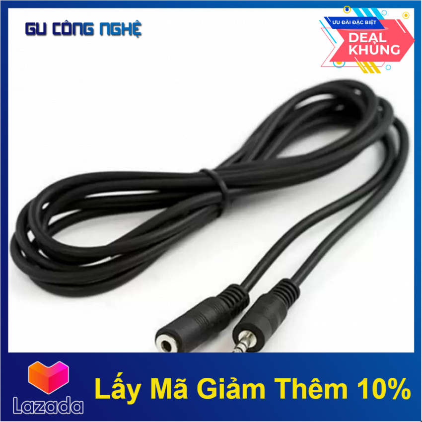 Cáp nối dài dây loa đầu âm đầu dương 1.2m /1.5m -vn872