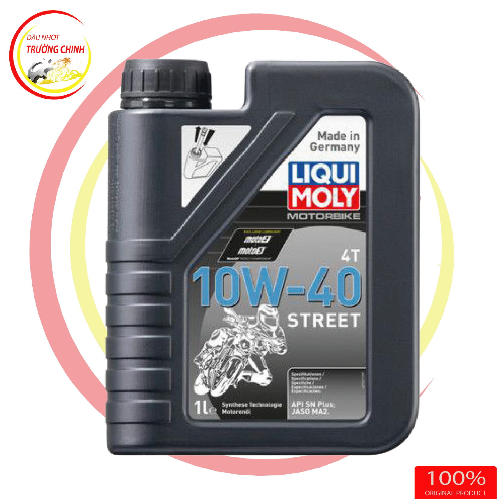 NHỚT LIQUI MOLY 10W40 STREET DÀNH CHO XE SỐ VÀ TAY CÔN