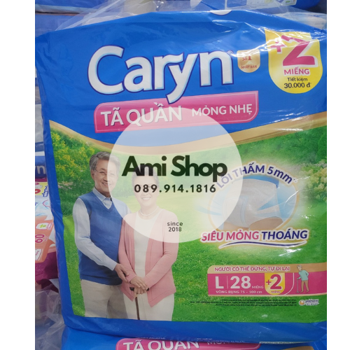 Tã quần Caryn M32/L28/XL24