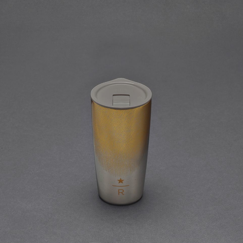 Bình giữ nhiệt starbucks 16oz gray gold reserve