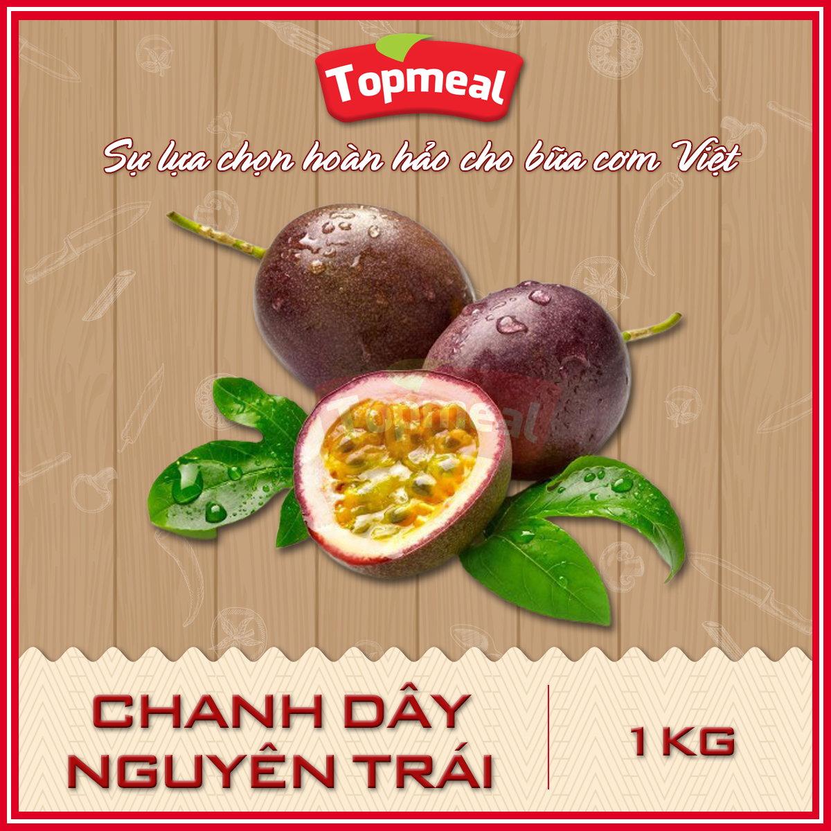 HCM - Chanh dây nguyên trái (1kg) - [Giao nhanh TPHCM]