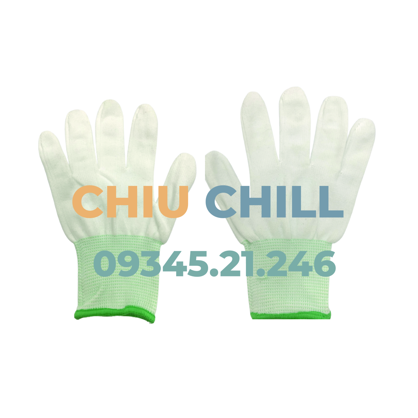 [HCM]Combo ( 10 đôi ) Găng tay lao động sợi mút phủ PU ngón - 13 kim - hấp thụ tốt mồ hôi.