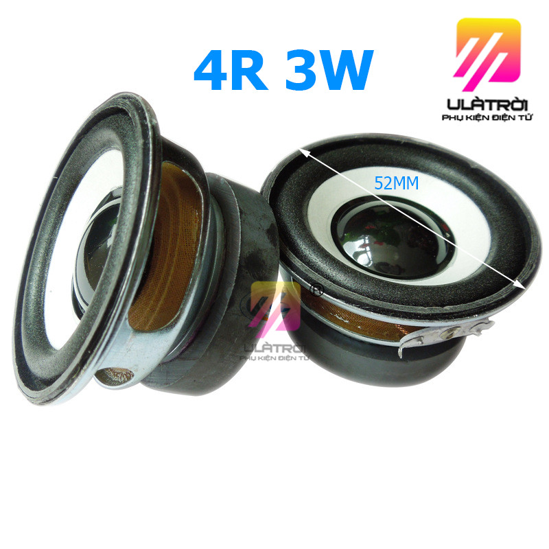 Loa toàn dải 4R 3W tròn đường kính 52mm 2 inch DIY loa nghe nhạc mini