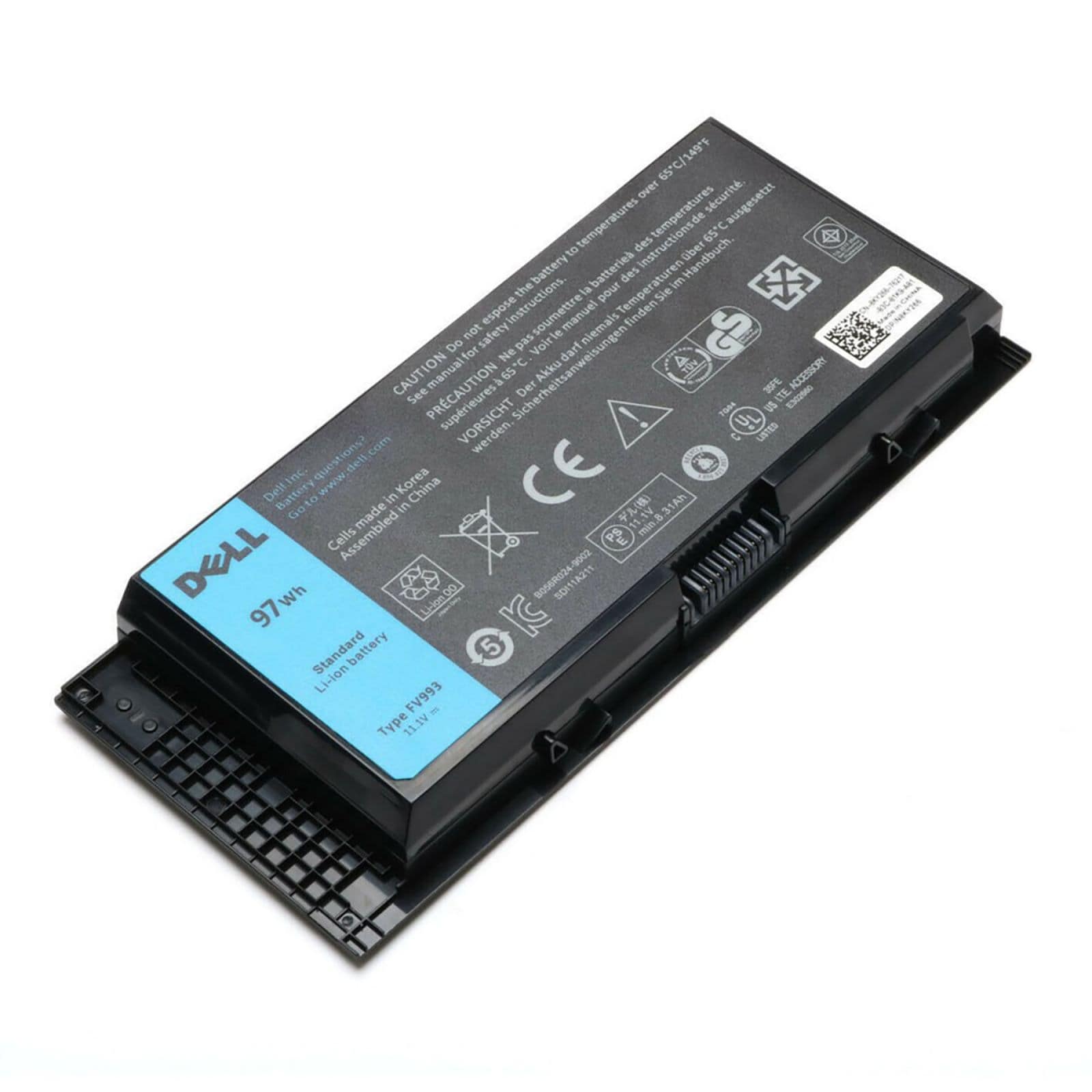 Pin zin dell 97w precision m4600 m4700 m4800 m6600 m6700 new 100%