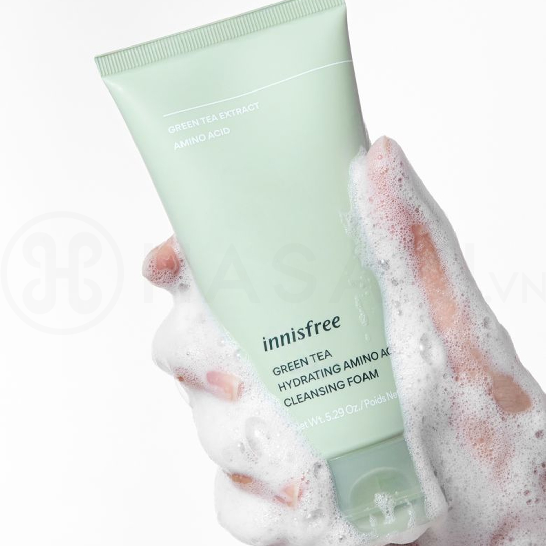 Sữa rửa mặt Innisfree trà xanh mẫu mới