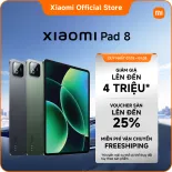 Máy tính bảng Xiaomi Pad 8 (8+128GB|8+256GB)| Pin 9.200mAh (typ) siêu lớn| Màn hình 3.2K 144Hz siêu sắc nét| Vi xử lý Snapdragon 8s Gen 4