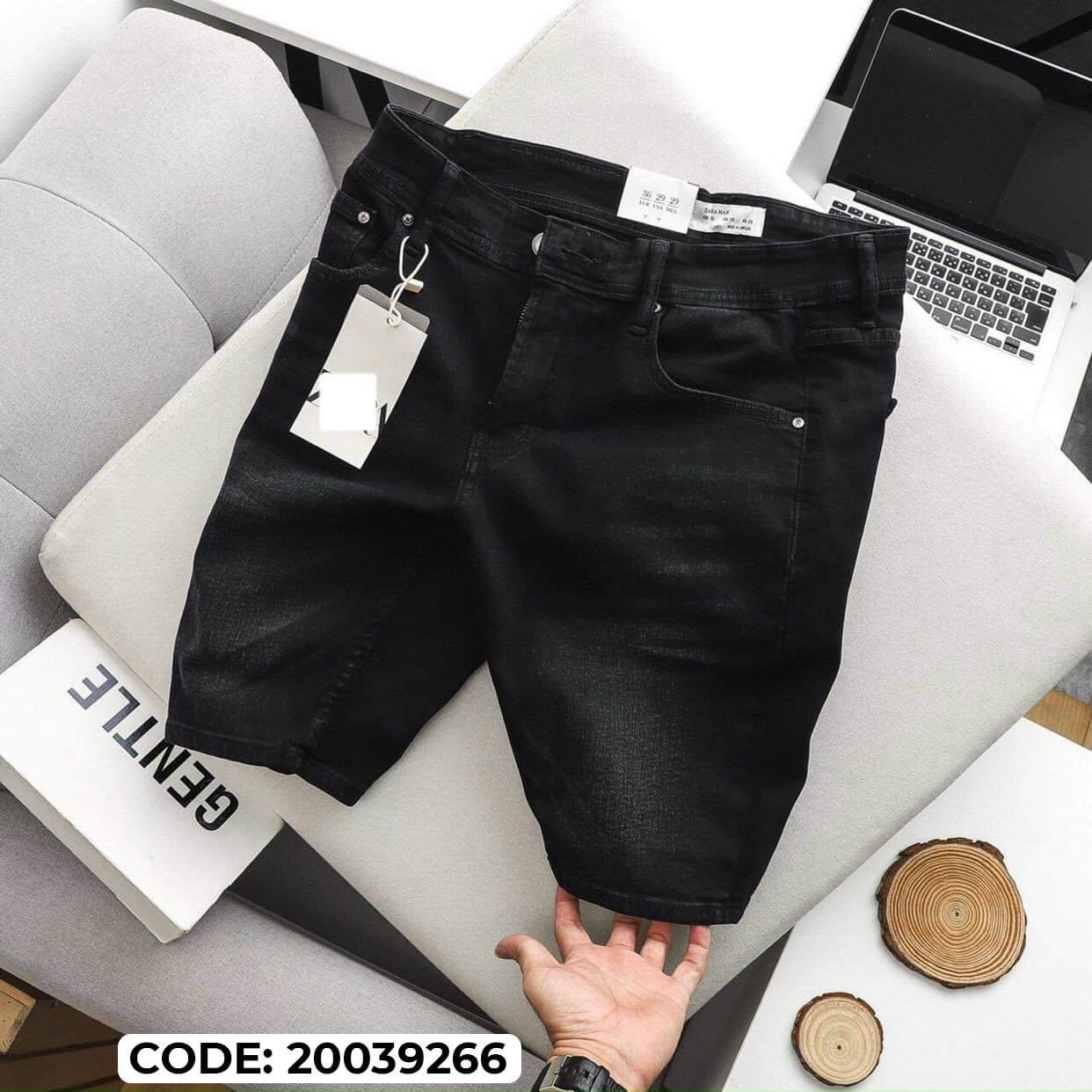 quần short jean nam cao cấp vải jean demin cao cấp TMI266 SHALLY FASHION 92 quần short demin ngắn nam co giãn thời trang cao cấp from chuẩn hàng hiệu full tem mác thời trang SHALLY FASHION 92 TM01721