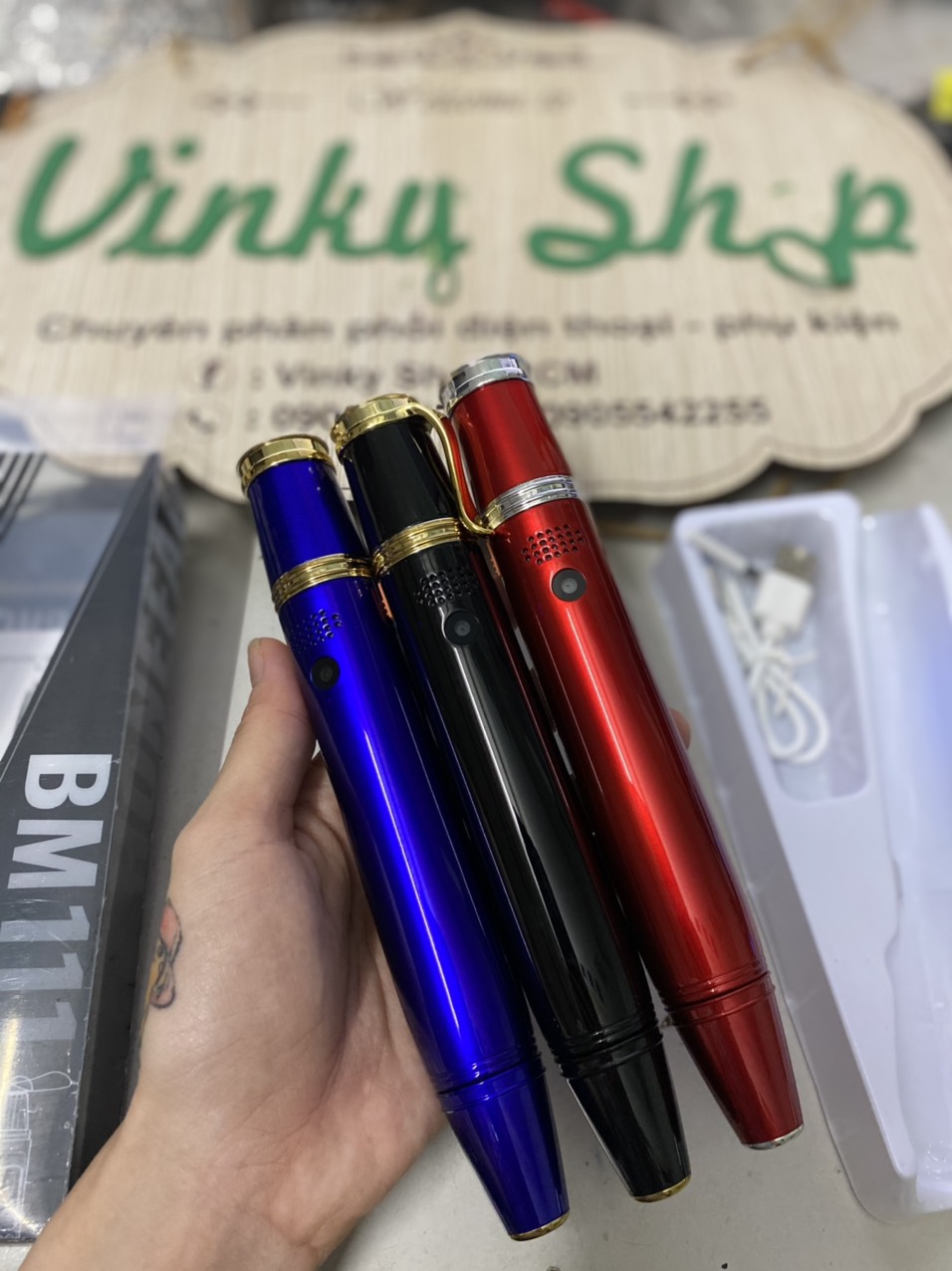 Điện thoại nhỏ gọn hình cây bút độc đáo Hope AK007