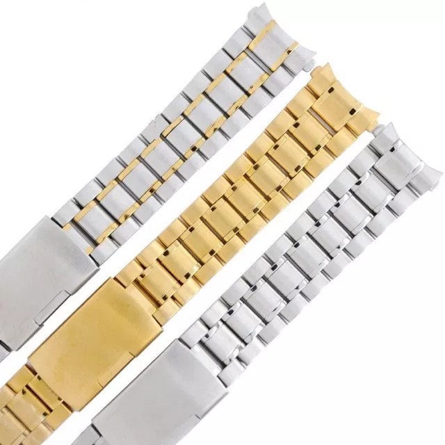 Dây đồng hồ inox đúc cao cấp khóa gập