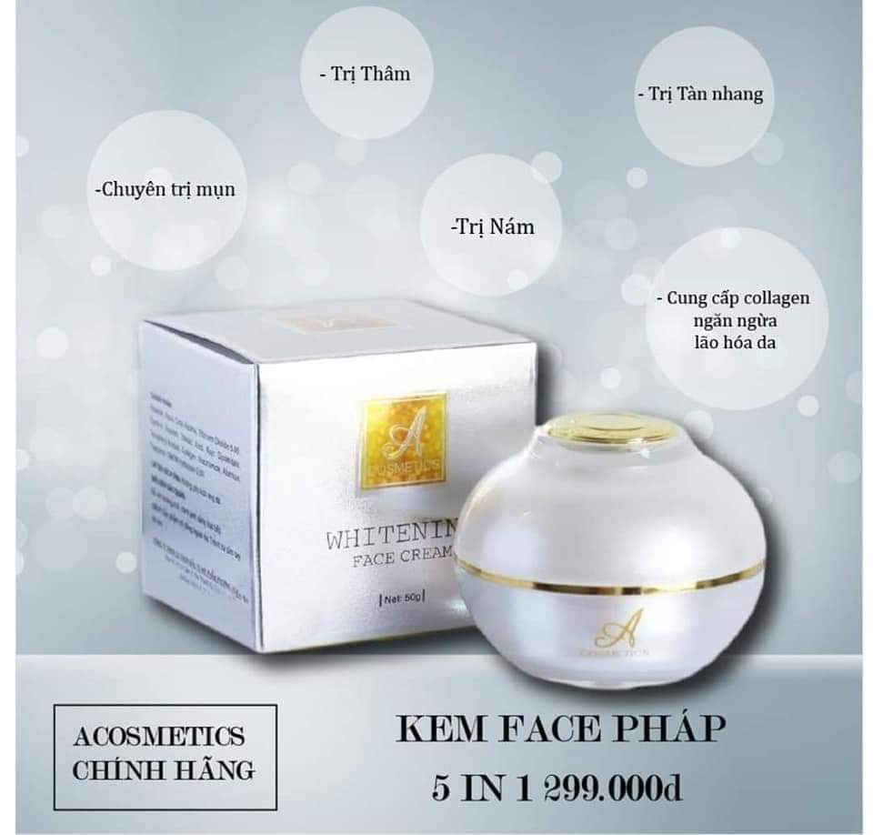 Kem dưỡng da kem face pháp a cosmetics