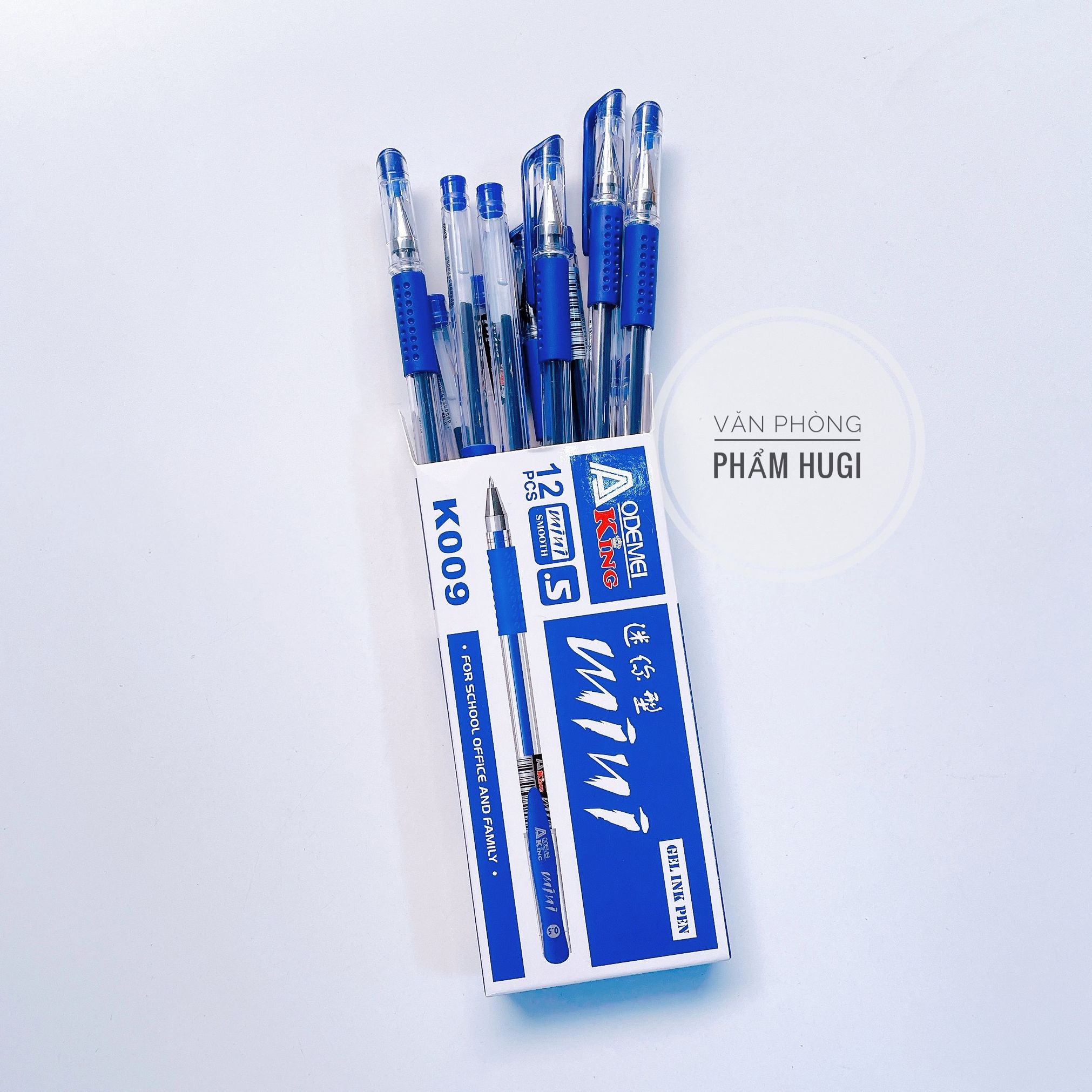 Hộp 12 cây bút mực nước mực xanh/đỏ/tím/đen
