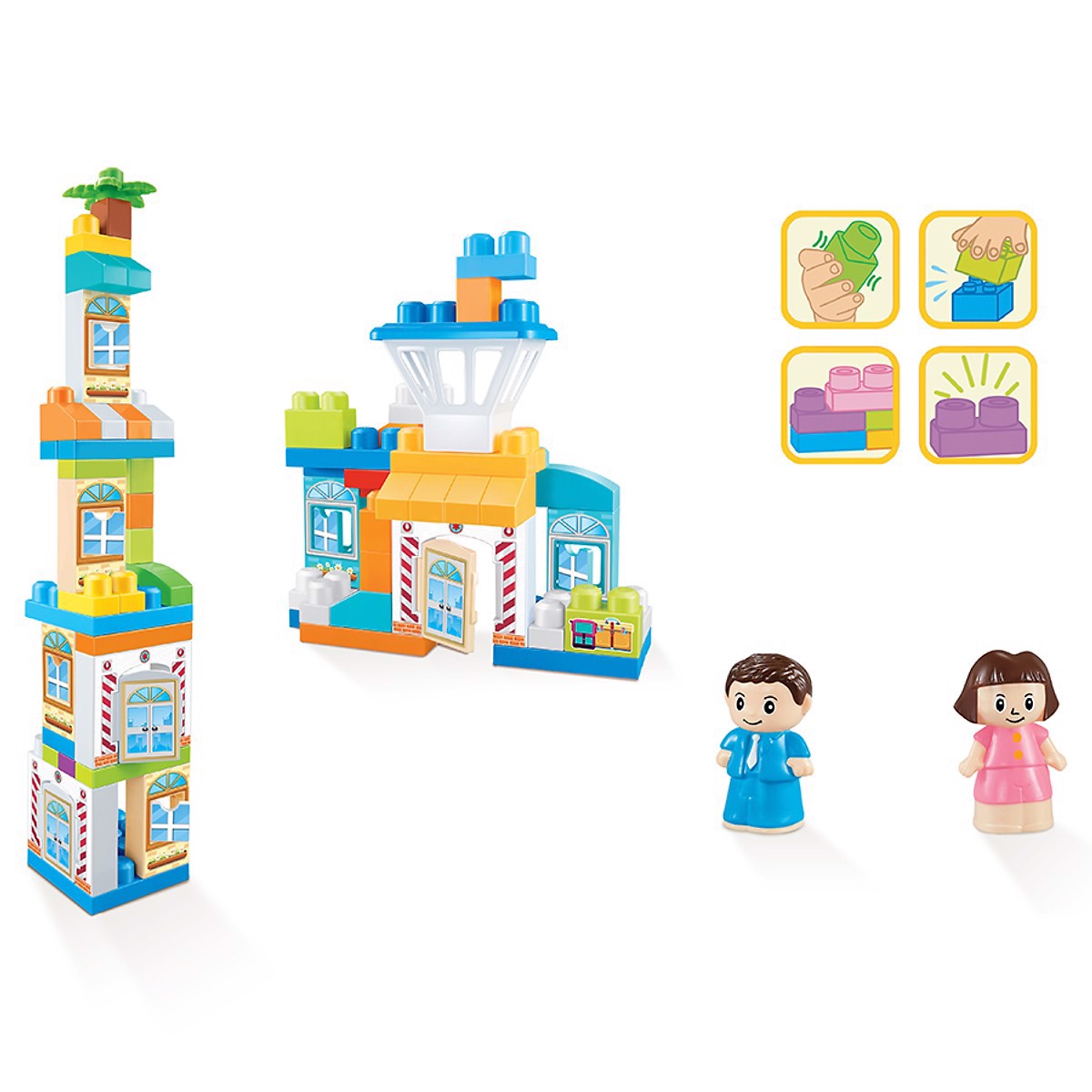 Đồ chơi lắp ráp First Block Lâu Đài (TN)