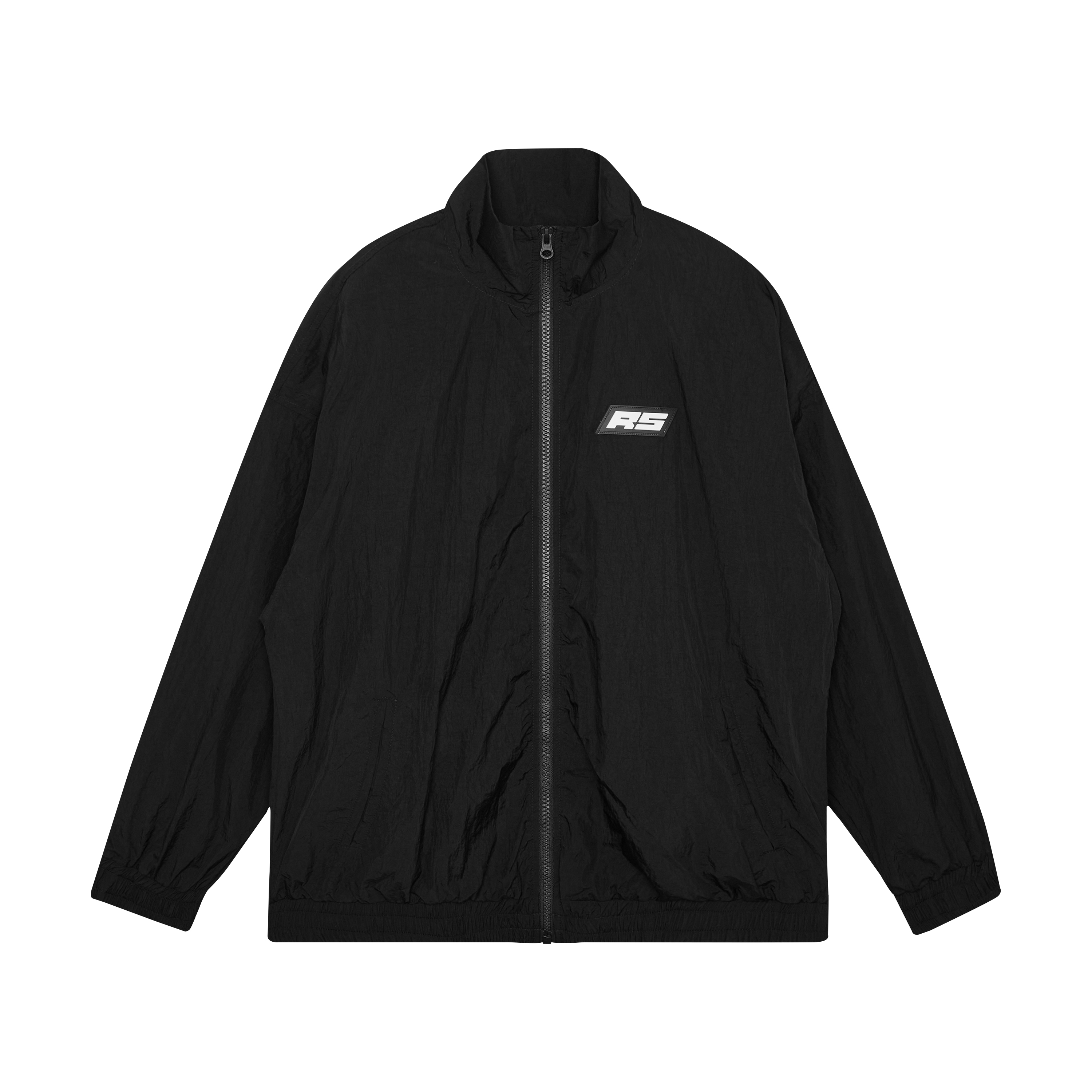 Áo khoác gió ross studio chất liệu vải nylon màu đen - sport wind jacket - ross studio