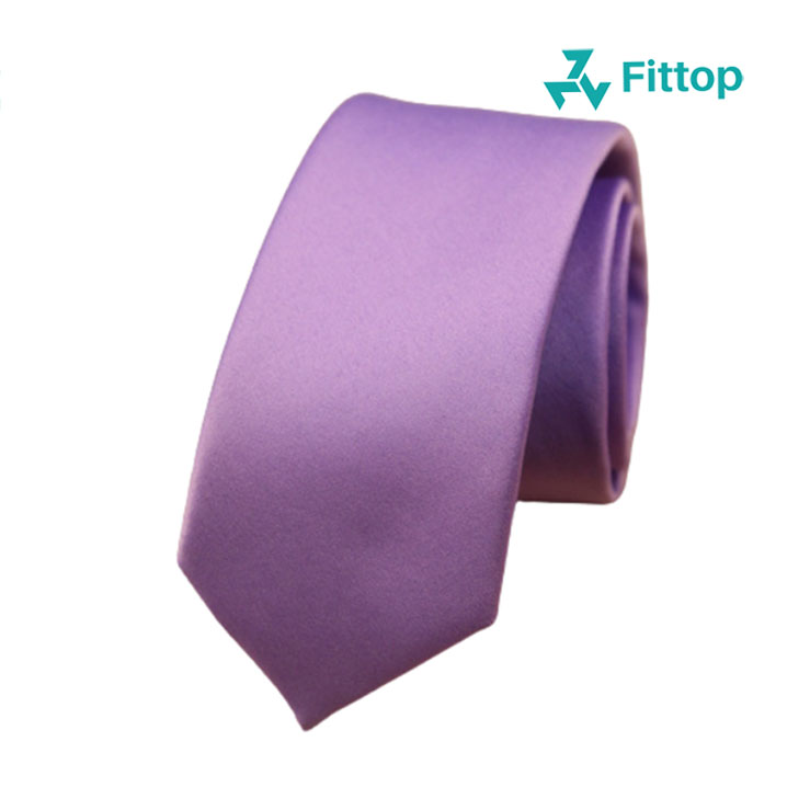 Cà Vạt Nam Tím Đẹp FITTOP CAVAT-220 Bản 5cm