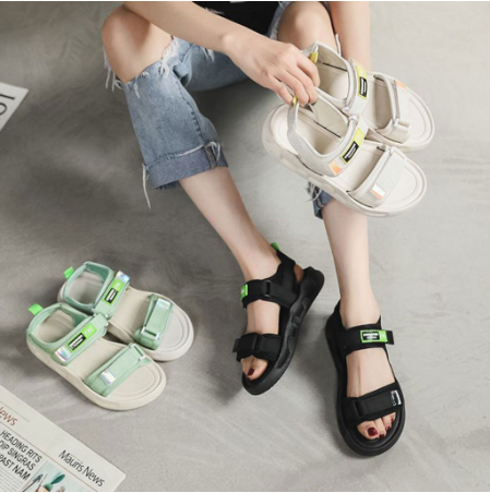 Sandal Nữ CHỮ FIN 3 MÀU SIÊU ĐẸP HOTTREND 2022
