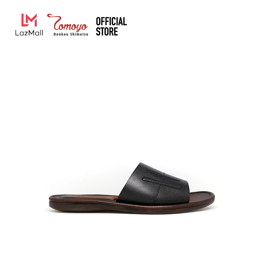 Dép nam da bò cao cấp tomoyo tmd17401