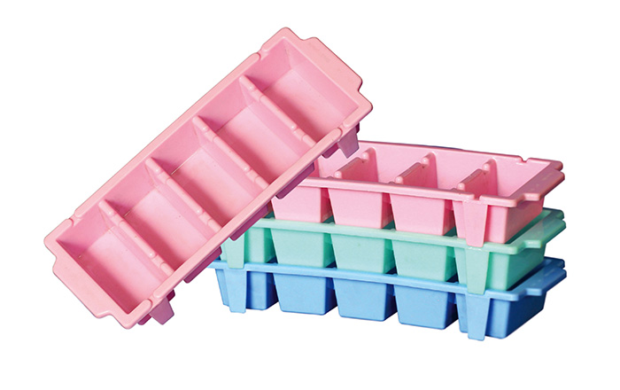 Combo 3 Khay Đá 5 Viên Nhựa Dẻo