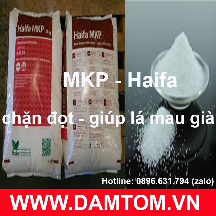 Gói 1kg - phân bón lá mkp nhập khẩu israel - mkp haifa - tan hoàn toàn 100%