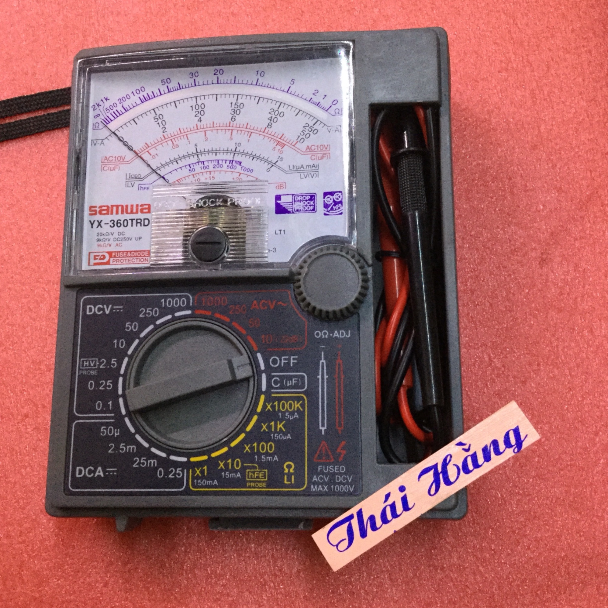 Đồng hồ đo Sannno YX-360 TRD ( có pin )