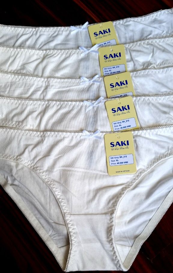Quần lót nữ cotton 100% saki212 hàng việt nam chất lượng cao - block 5 cái