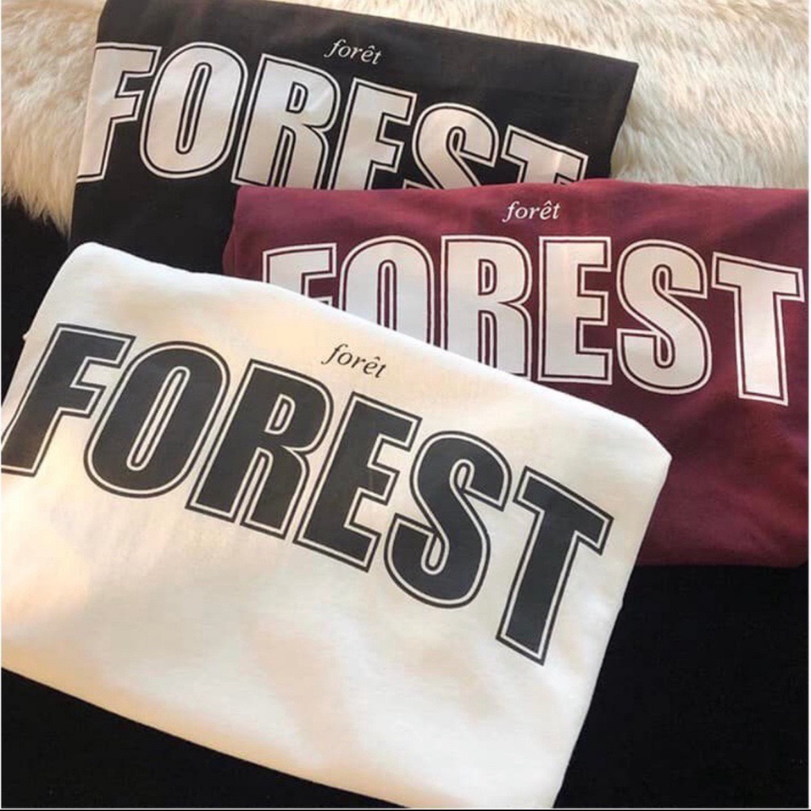 Áo Thun Phông FOREST Nam Nữ Unisex Tay Lỡ Form Rộng Ullzang MS832