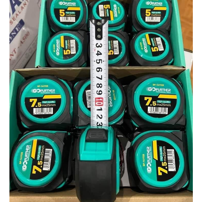 Thước cuộn Gofuther 5m 7.5m 10m - Thước mét GF cao cấp chính hãng đủ kích thước