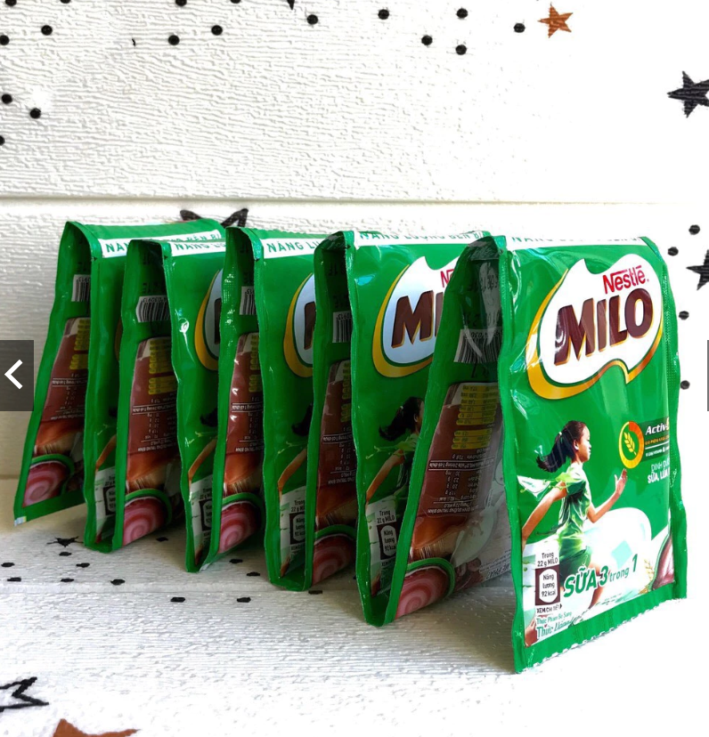 1 dây tặng 1 gói_Dây 10 Gói Milo nestle 22g