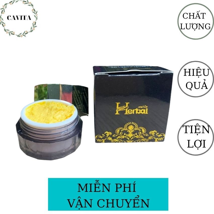 [Freeship] Kem Nghệ Giảm Mụn Thâm Nám Làm Đẹp Da Herbal Thái Lan CAVITA giúp da trắng sáng, mịn màng, khỏe khoắn, ngăn ngừa lão hóa, mụn cho nam