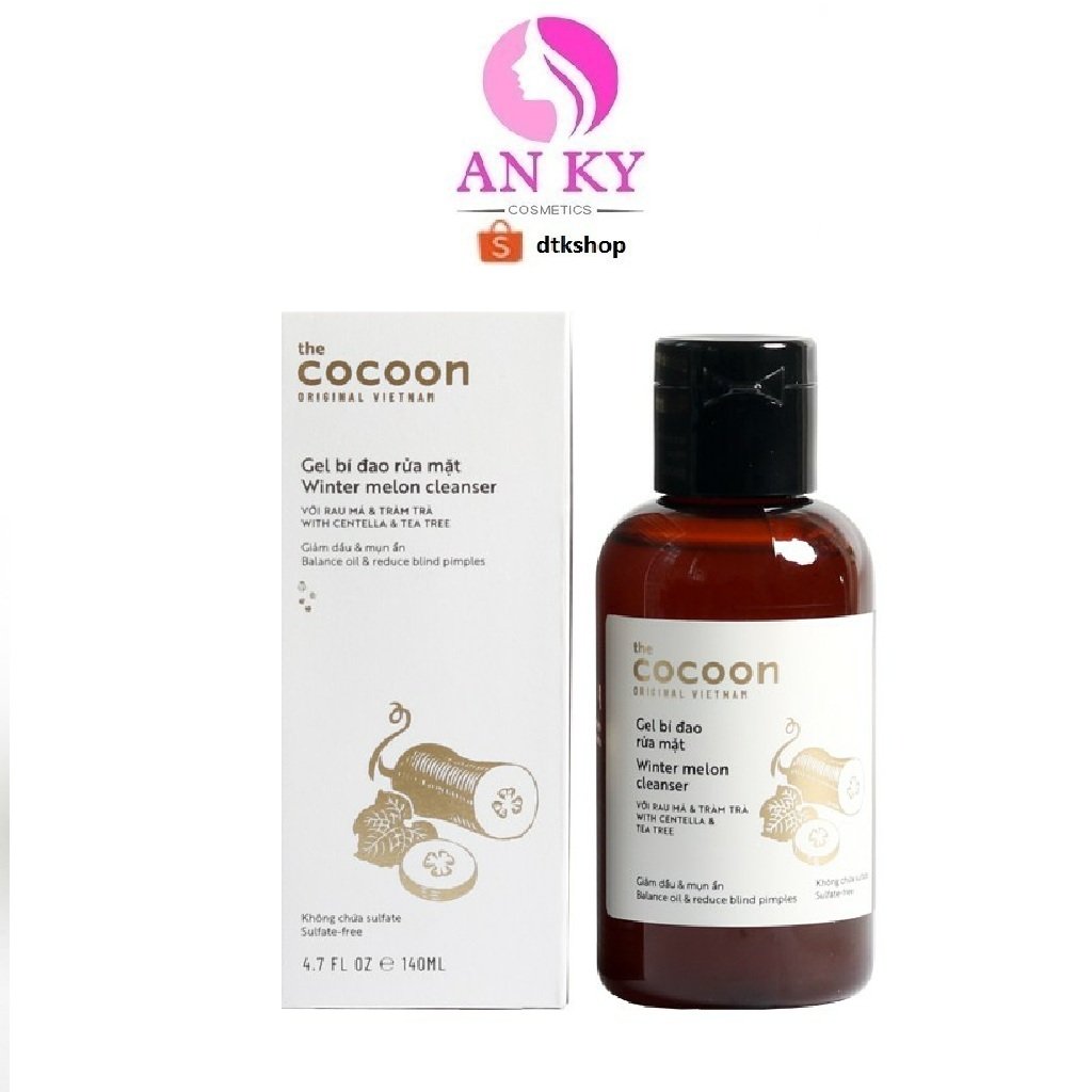 Gel Rửa Mặt Bí Đao Cocoon Dung Tích 140Ml