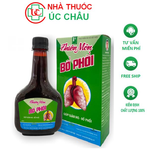 Thiên môn bổ phổi Bình Đông - Bổ phổi, giảm ho nhanh chóng