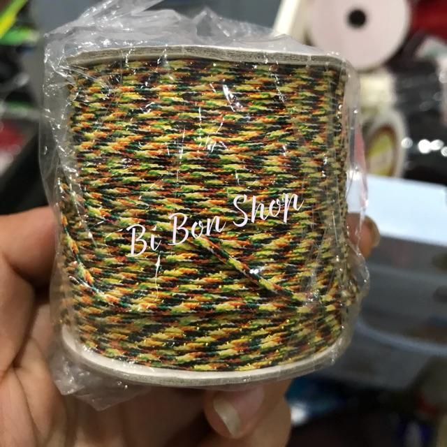 1 CUỘN DÂY NGŨ SẮC ĐAN TẾT VÒNG