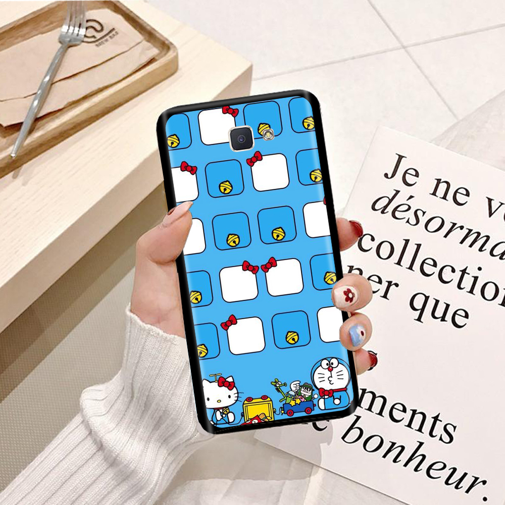 Ốp lưng điện thoại samsung galaxy j4 core / j4 plus / j5 / j5 2016 / j5 prime viền dẻo tpu bst doremon làm duyên