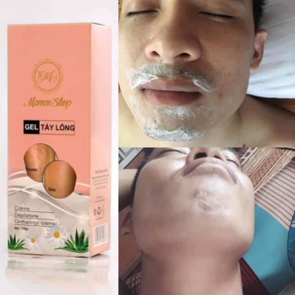 Kem Tẩy Lông Râu Vĩnh Viễn Mamen Shop 120ml - Triệt Lông Vĩnh Viễn Toàn Cơ Thể