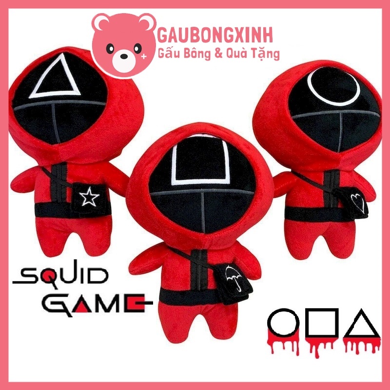 Gấu Bông Squid Game, Lính Canh Gác Phim Squid Game, SquidGame, xuất xứ Việt Nam