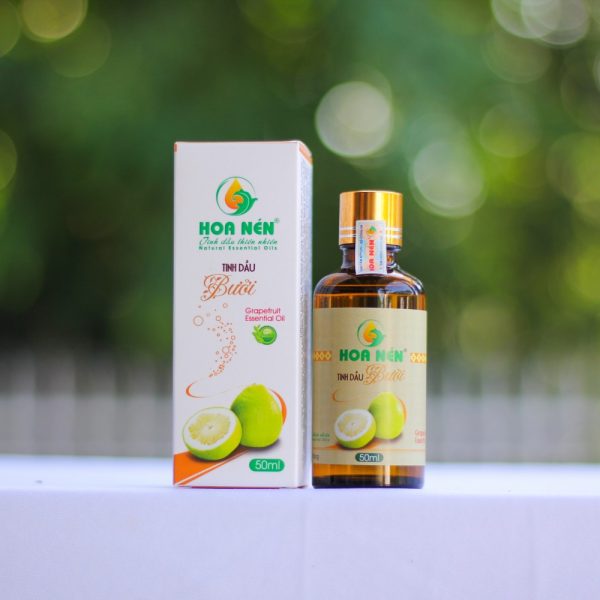 Tinh dầu Bưởi nguyên chất Hoa Nén 30ml - Tinh dầu ngăn rụng tóc, kích thích mọc tóc, giảm cân, xông phòng hiệu quả