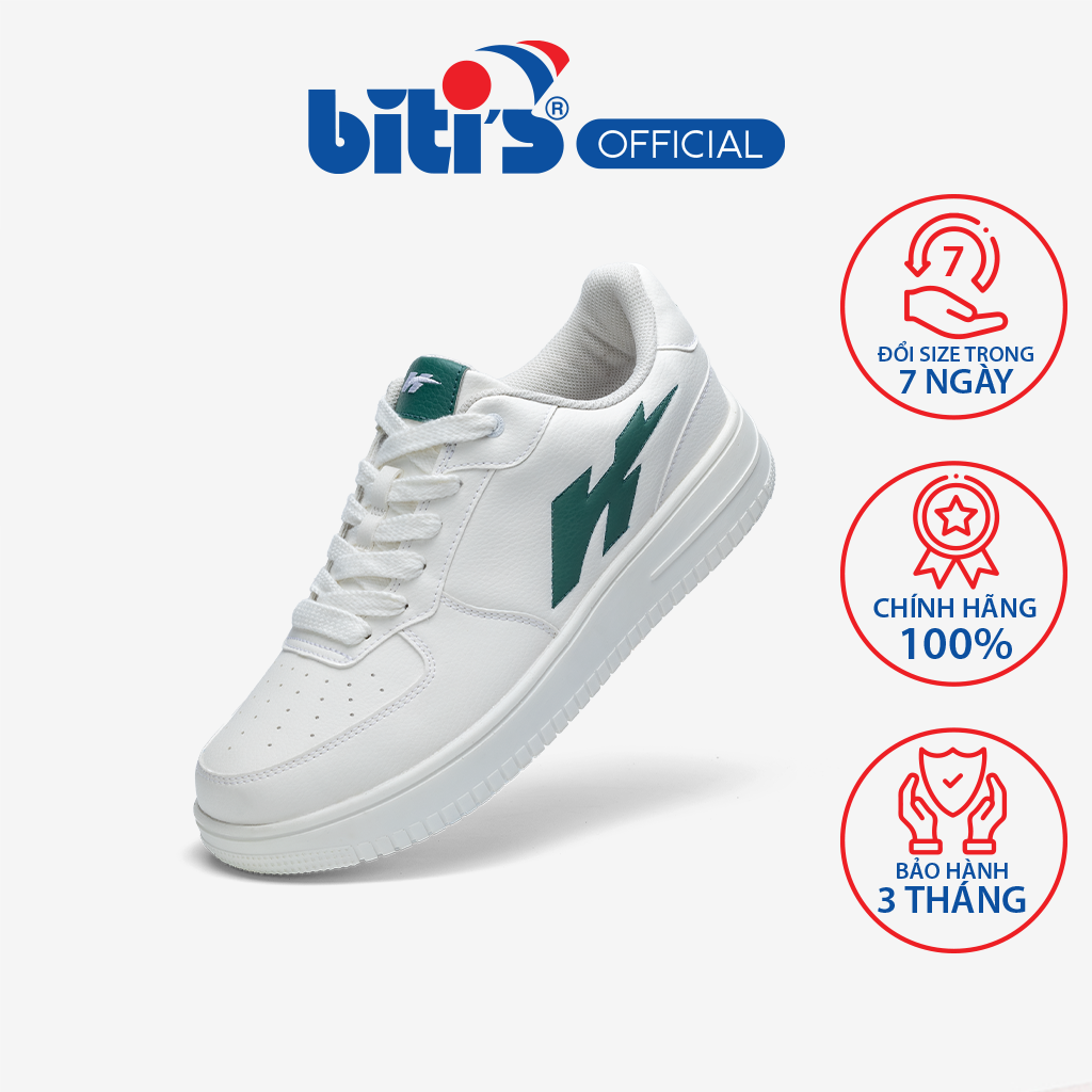 Giày Thể Thao Biti's Hunter Nam Màu Xanh Lá Đậm HSM009300XLD