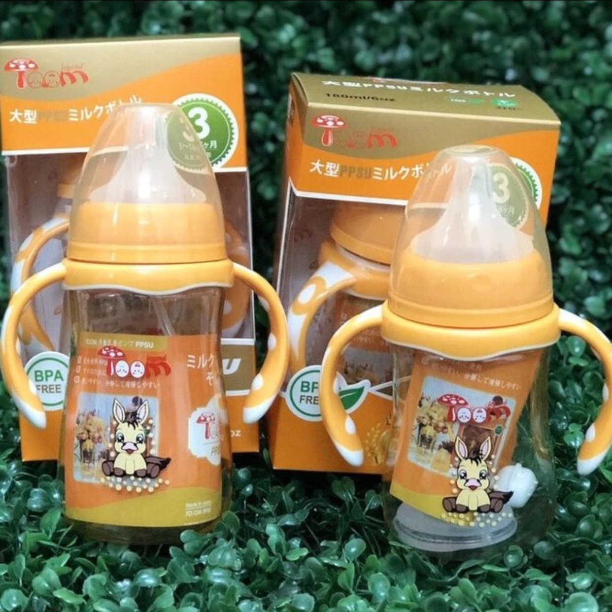 Bình sữa Tôm nhập khẩu (Nhựa ppsu Full Size 180ml và 260ml)