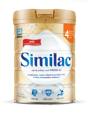 Sữa Bột Similac 4 HMO 900g  từ 2 - 6 tuổi