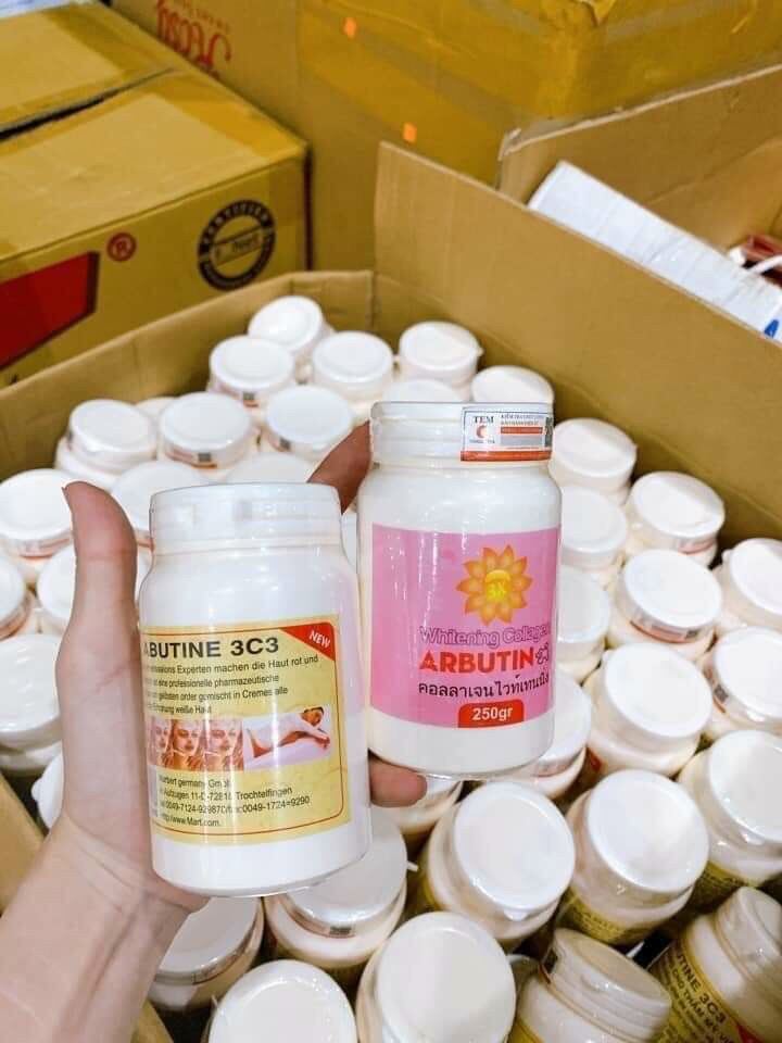 Kích trắng arbutin 3c3 250gr thái