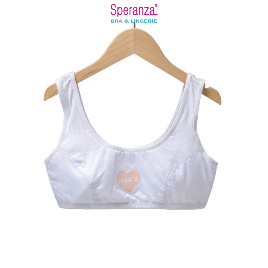 Áo Lá Nữ Sinh Speranza, Vải cotton mềm mại, bề mặt nhiều lỗ thông hơi thoáng khí, Co dãn tốt - SPAL628SH