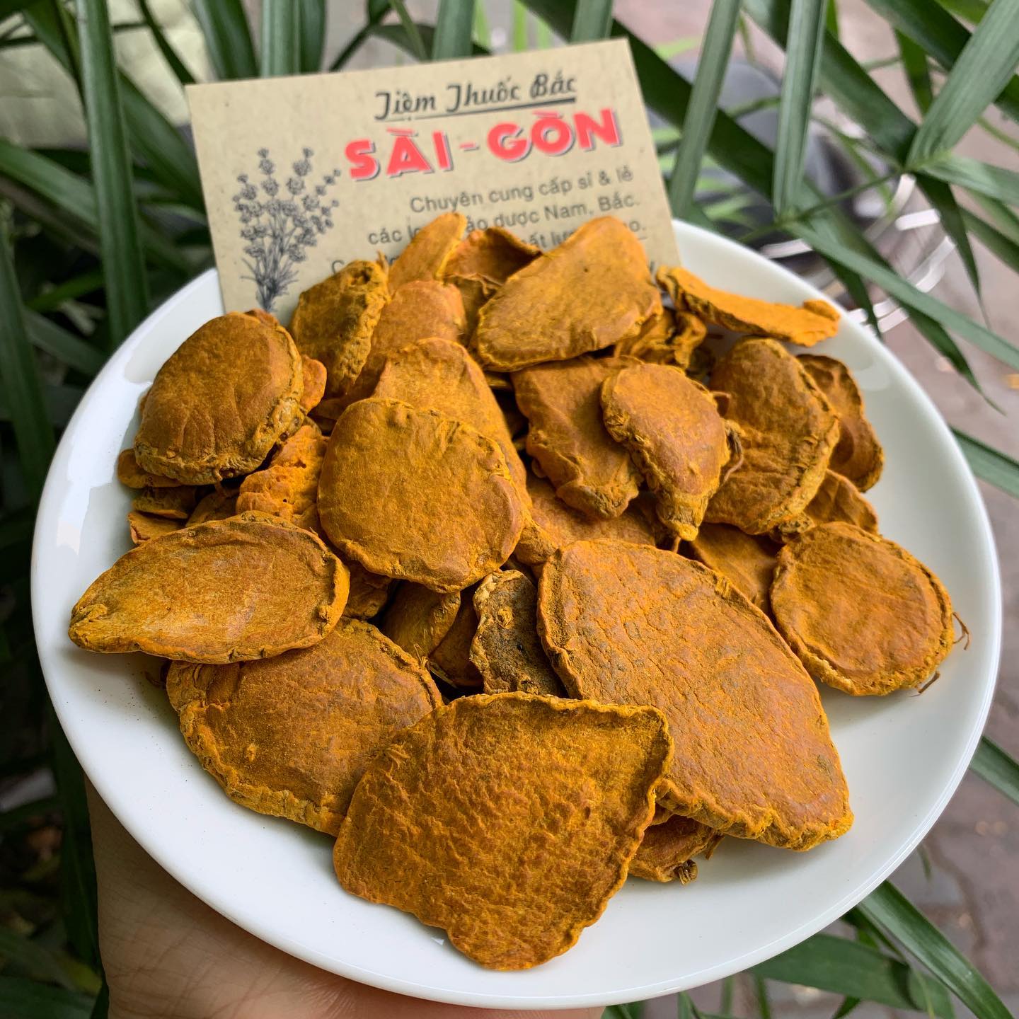 Nghệ vàng thái lát sấy khô 1kg