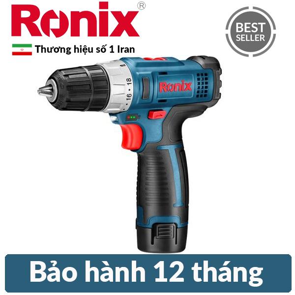 Máy khoan chạy pin ronix 12v model 8612c