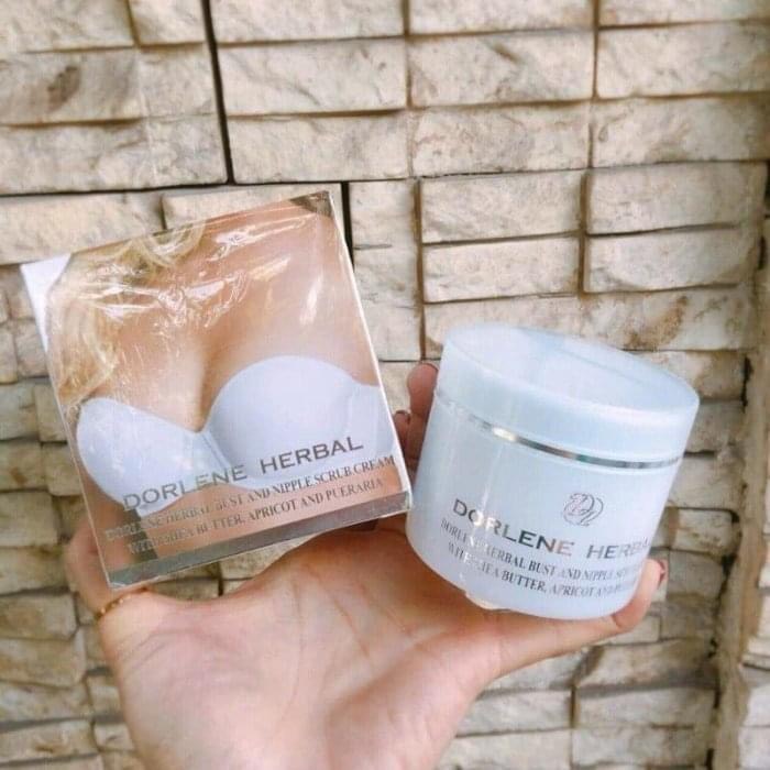 Kem massage tăng vòng 1 Dorlene Herbal 100g Thái Lan